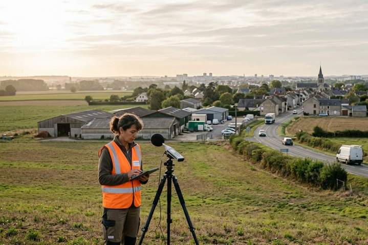 Mesure acoustique environnementale Orléans