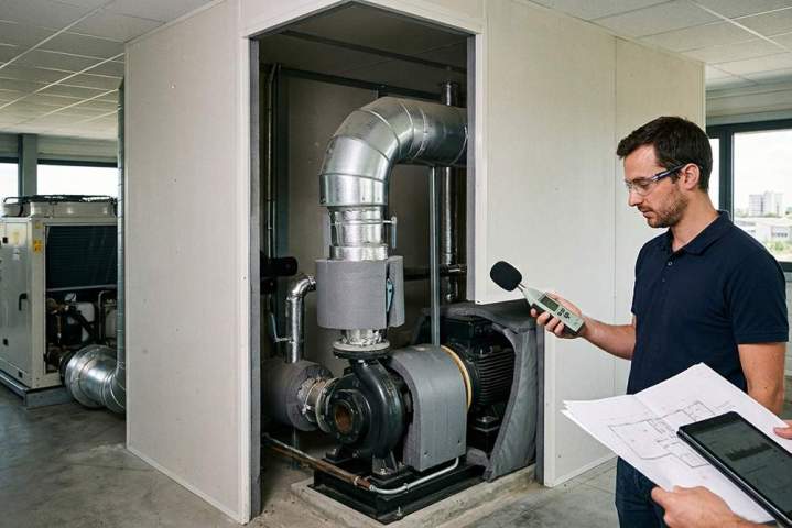 Analyse bruit équipements industriels Orléans